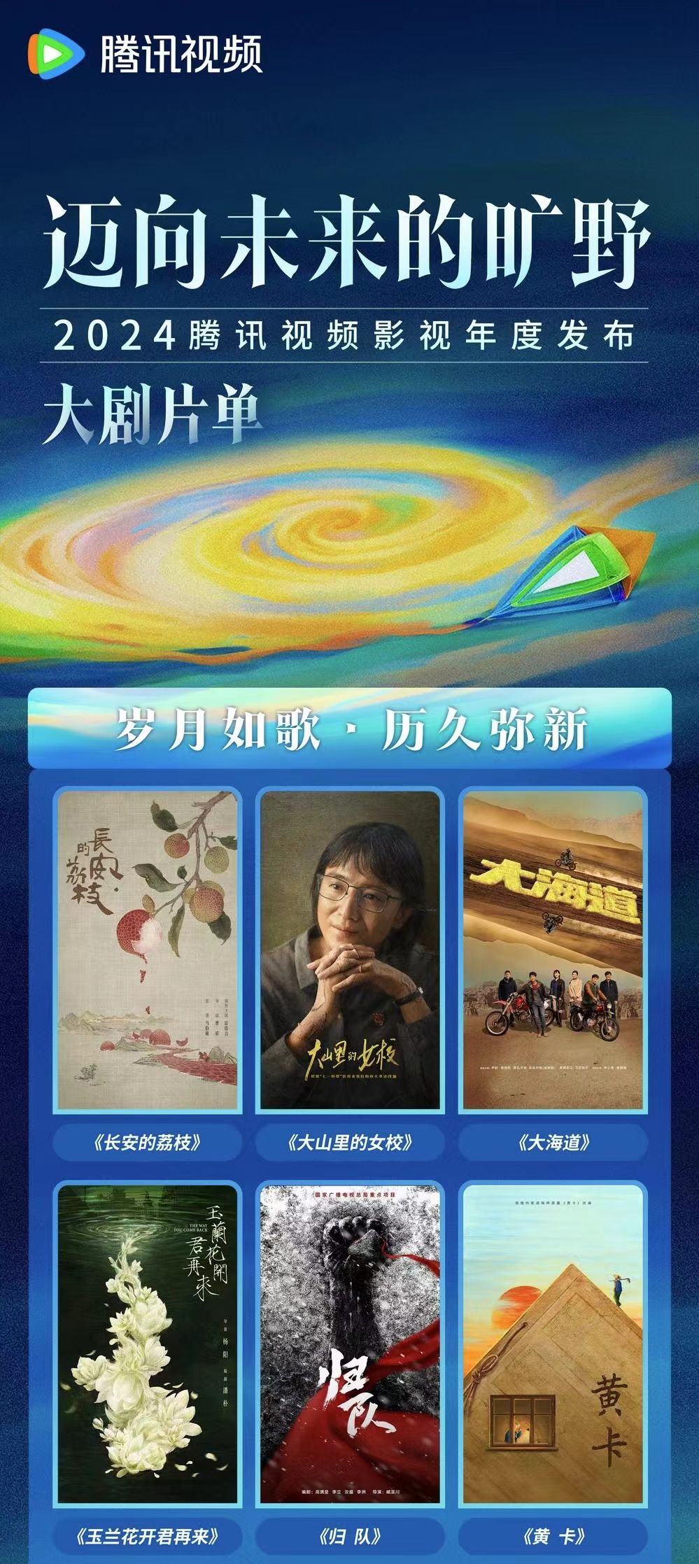 《长安的荔枝》《人之初》《小站警事》……2024腾讯影视年度