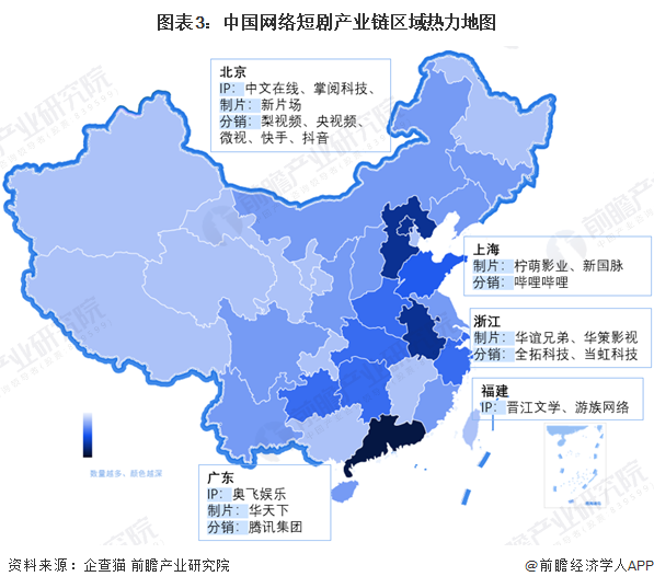 【干货】2024年中国网络短剧行业产业链现状及市场竞争格局分析北京市影视资源最集中(图3)