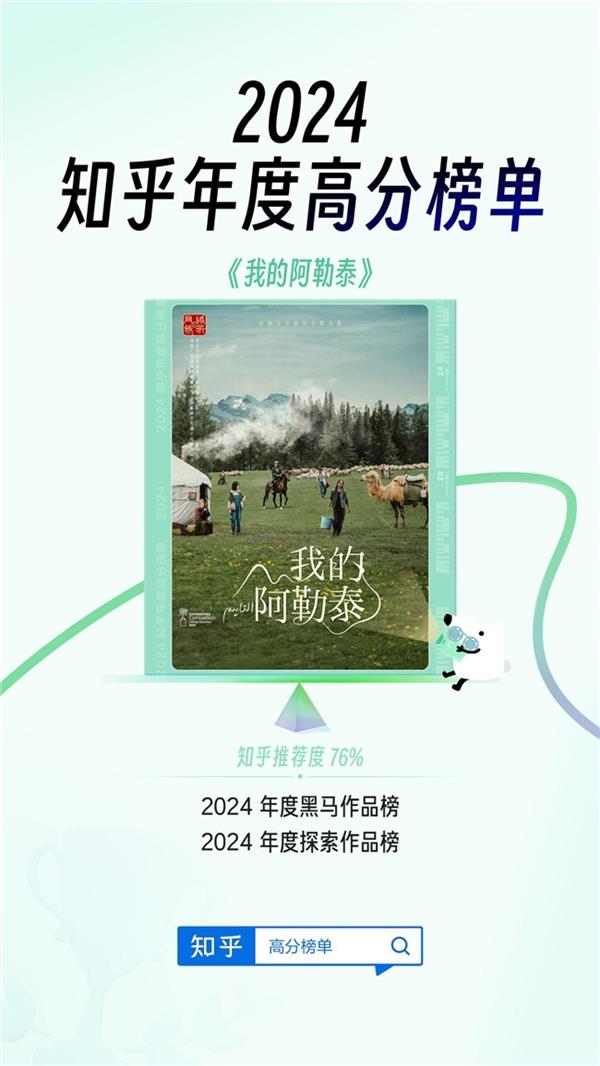 知乎发布2024影视高分榜《里斯本丸沉没》《好东西》入选年度探索作品(图6)