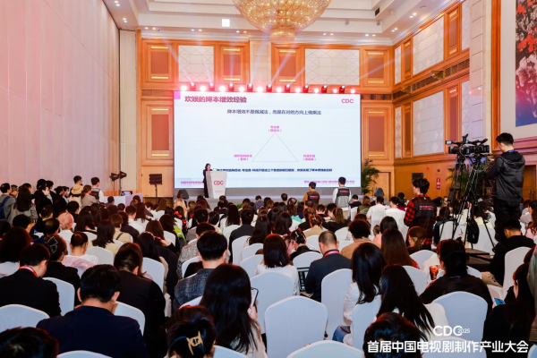 首届中国电视剧制作产业大会召开欢娱影视联合创始人总经理杨乐分享“降本增效”实战经验(图1)