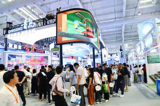 “数智+绿色”青岛元素闪耀服贸会